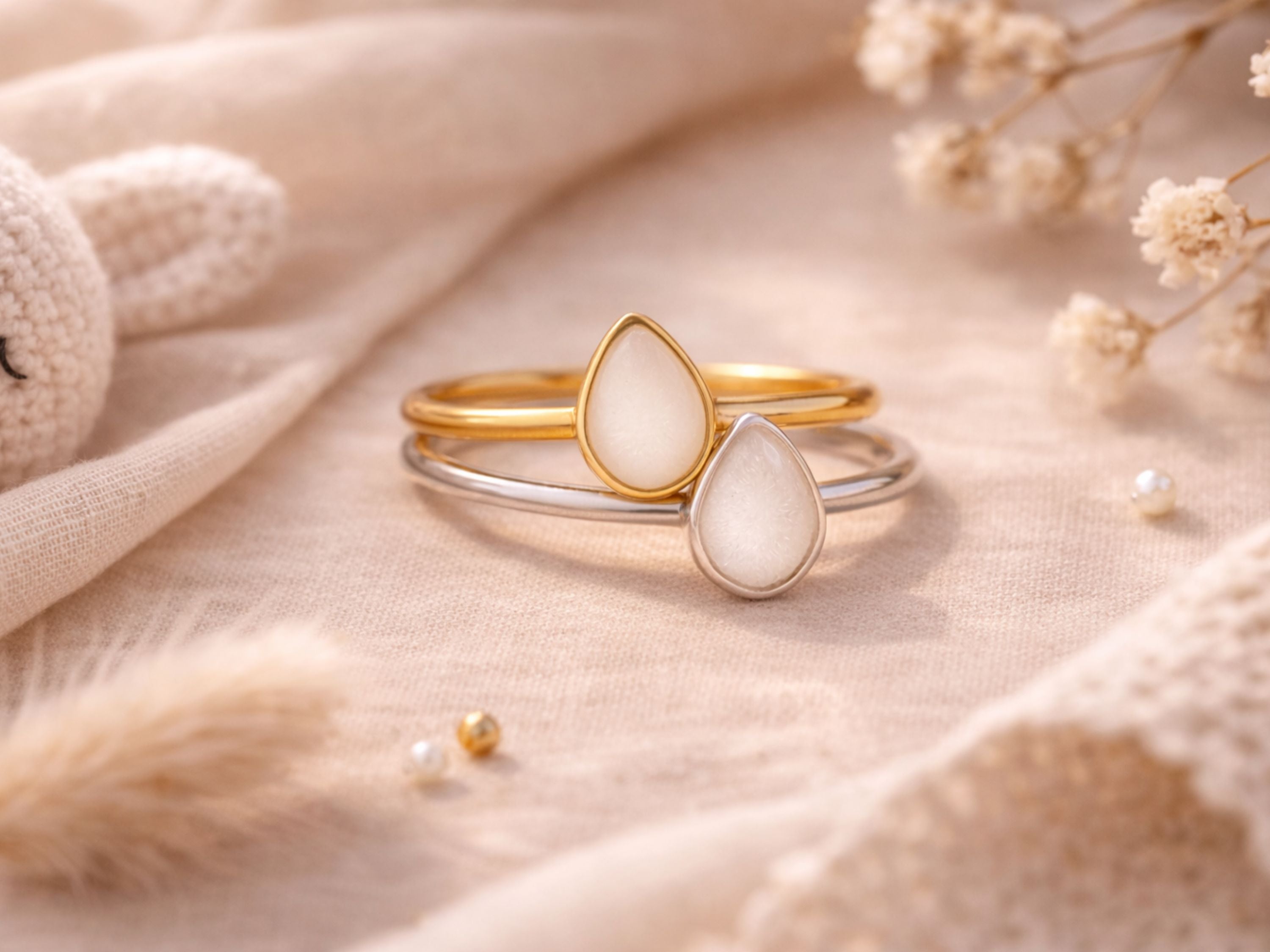 Drop Breastmilk Ring