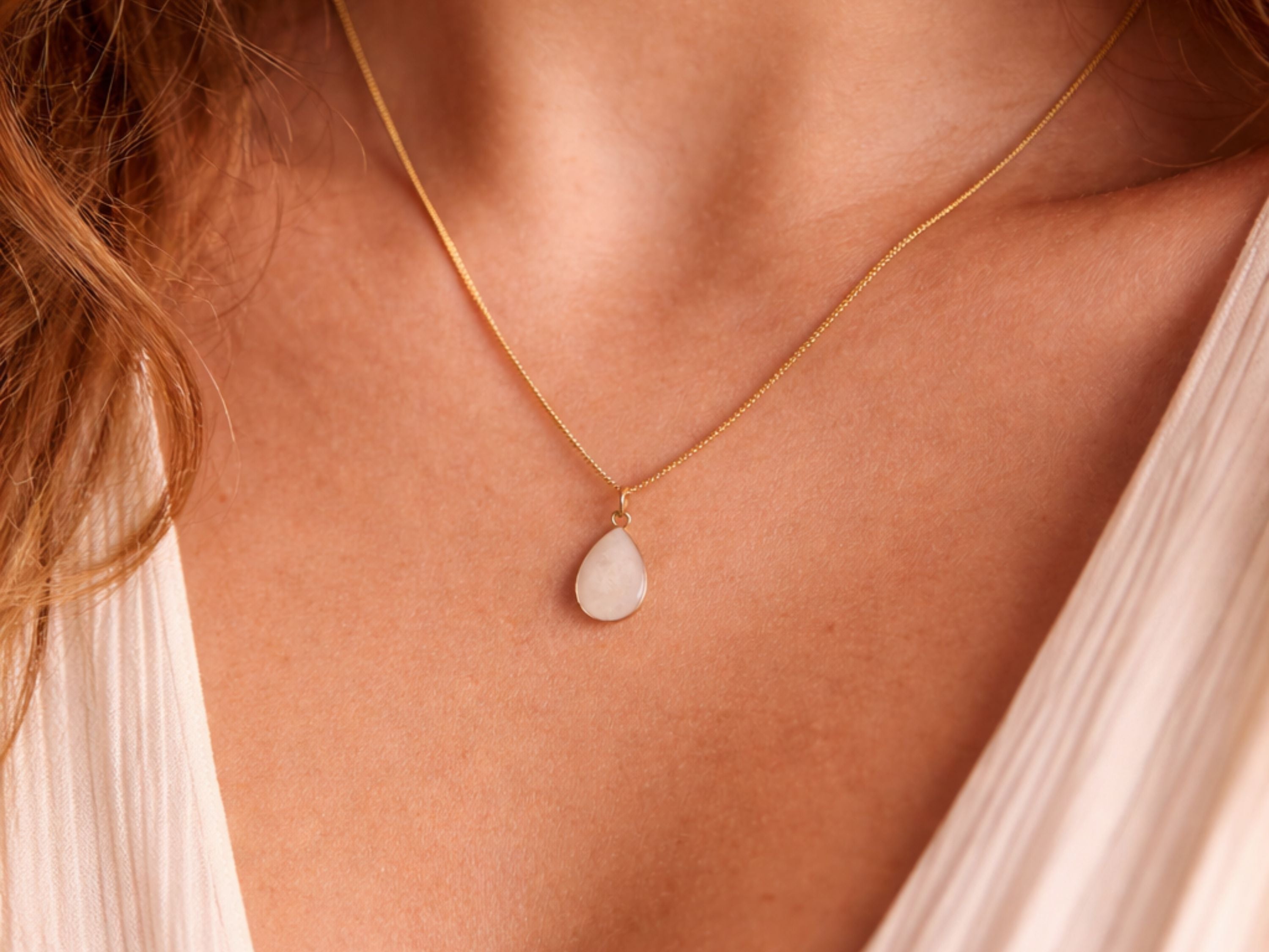 Teardrop Memorial Necklace