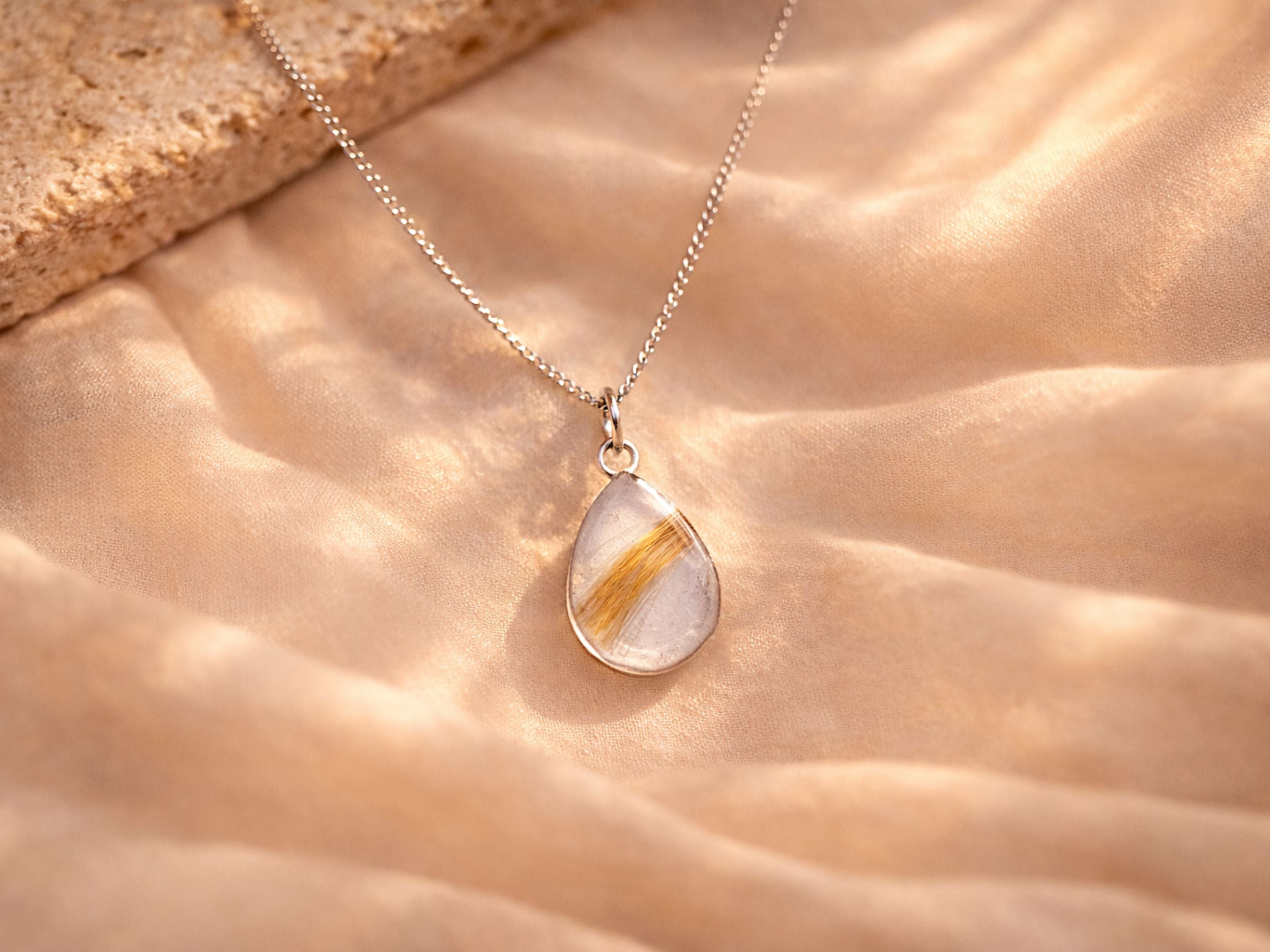 Teardrop Memorial Necklace