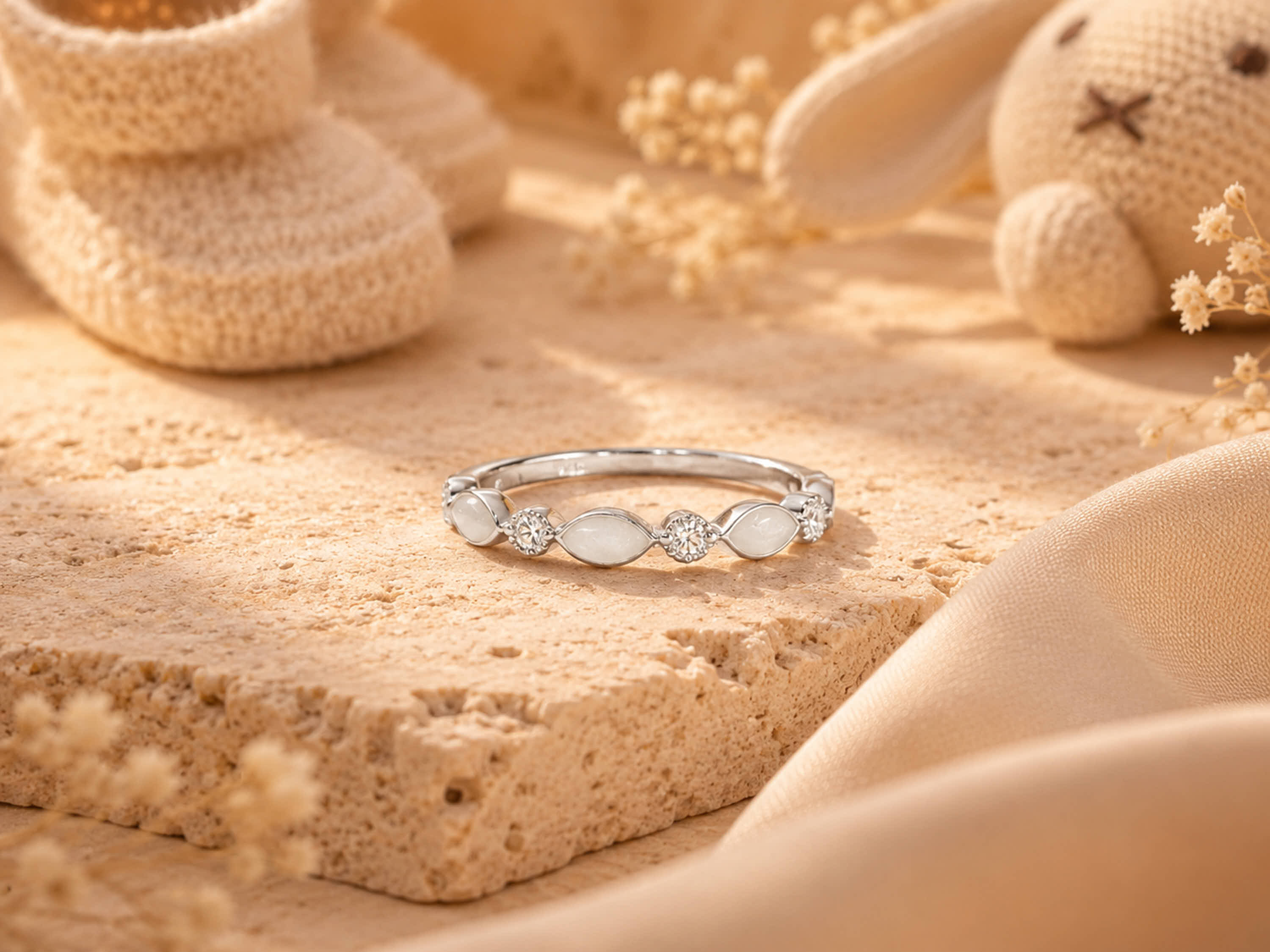 Eternity Breastmilk Ring