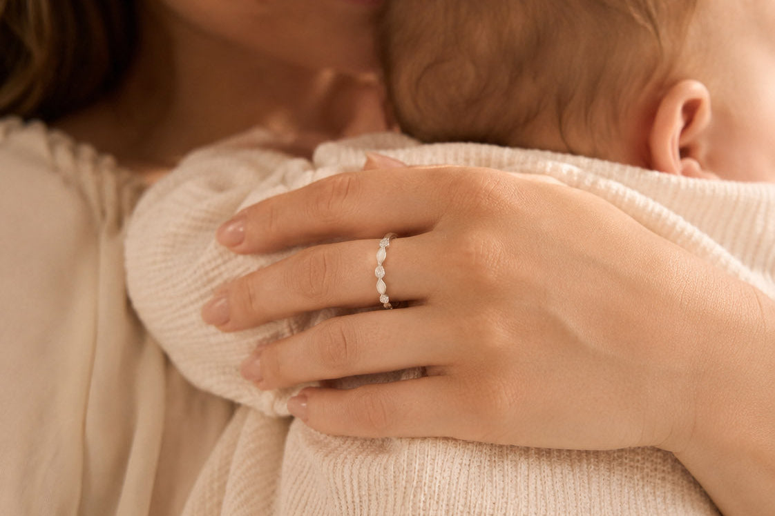 Eternity Breastmilk Ring