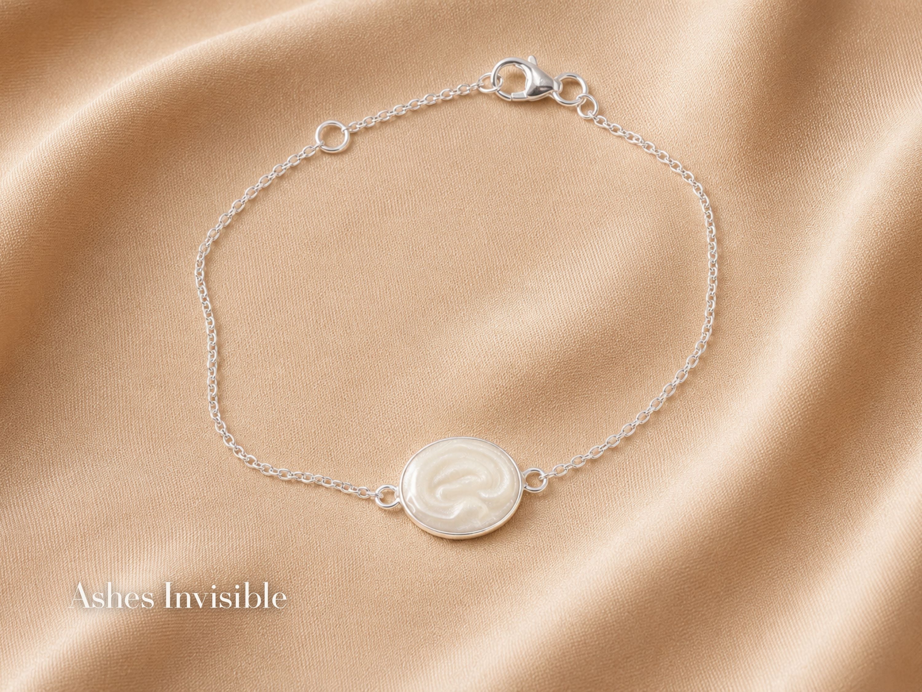 Oval Ashes Bracelet