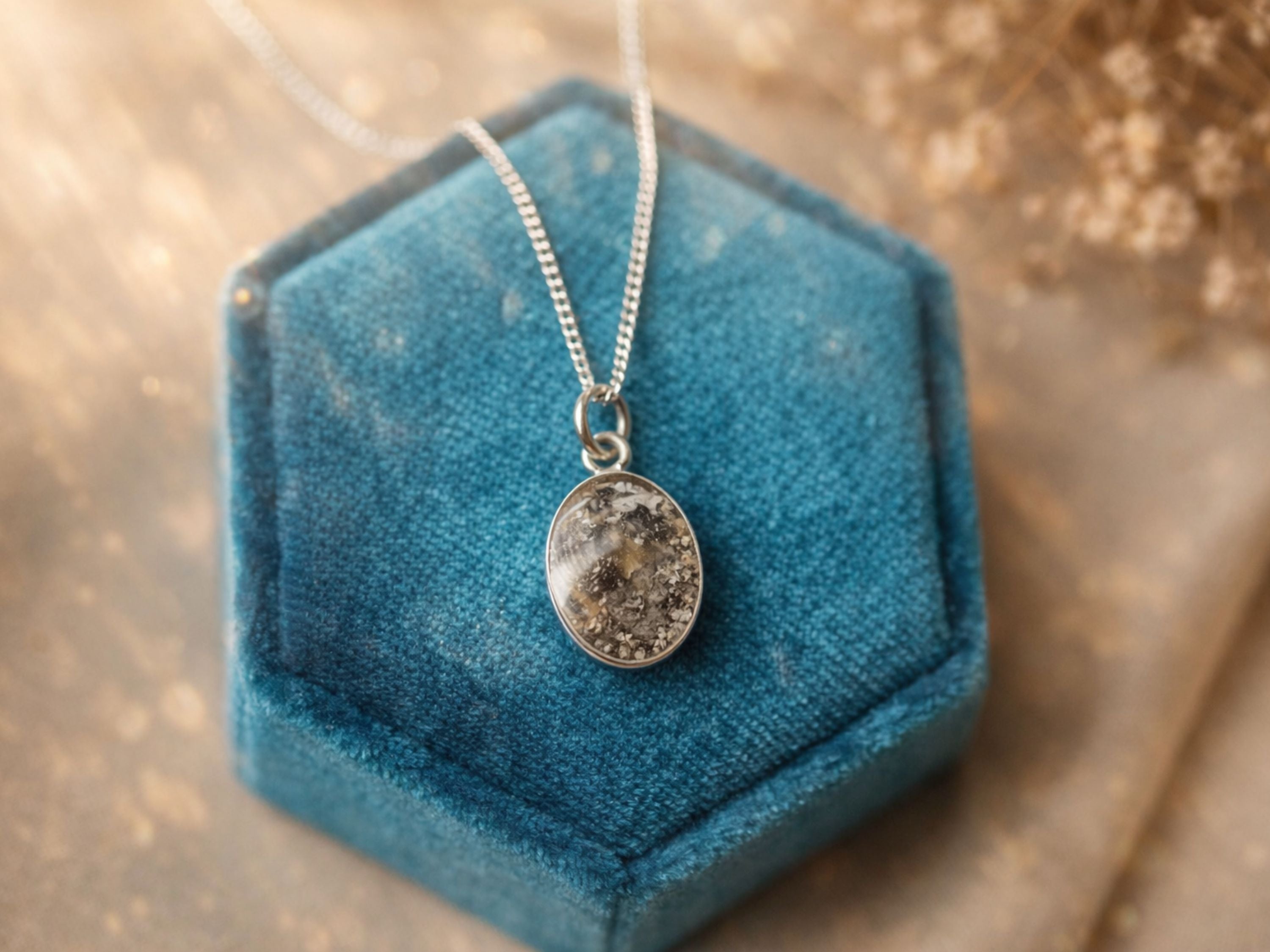 Oval Memorial Necklace