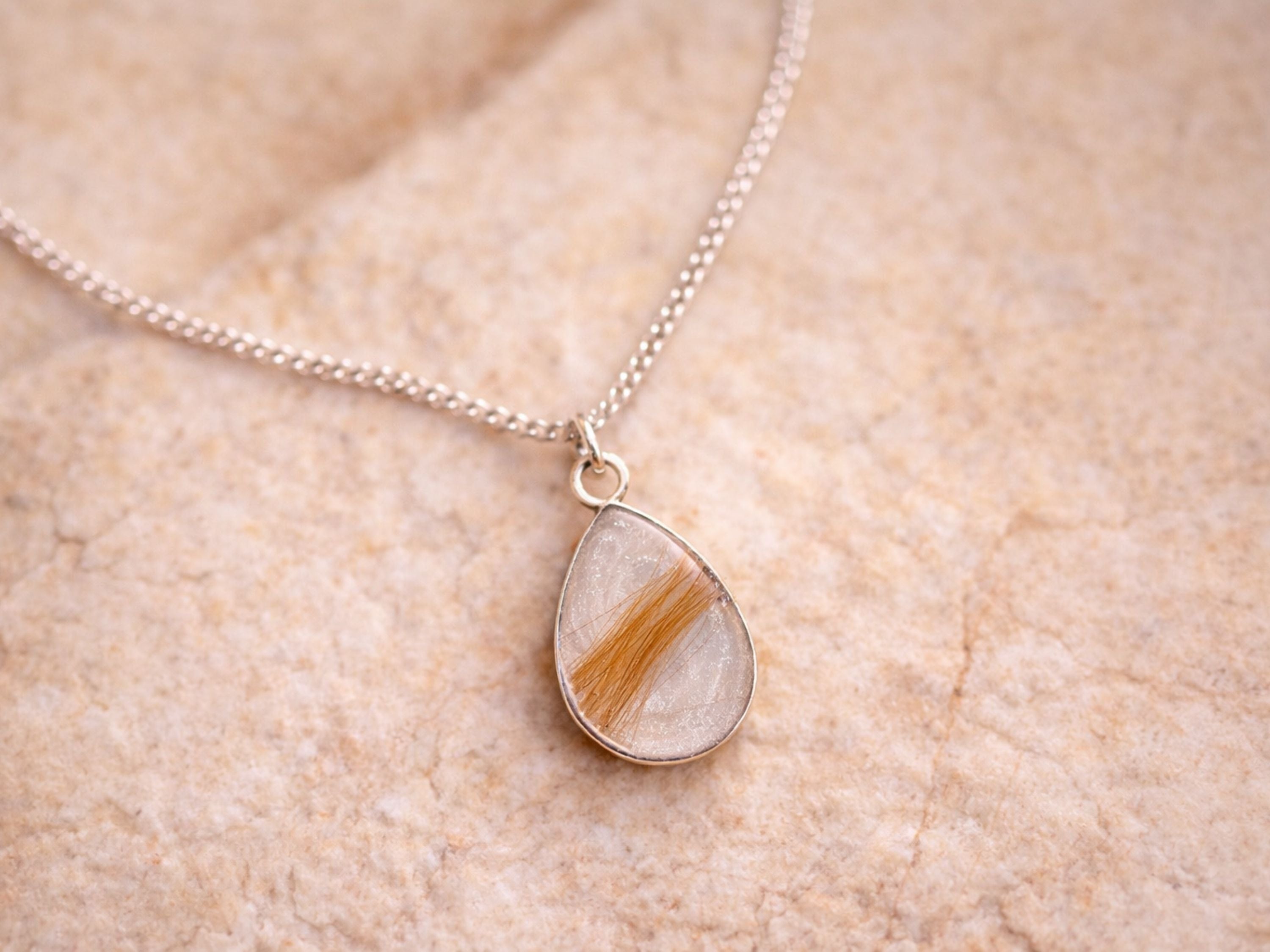 Teardrop Memorial Necklace
