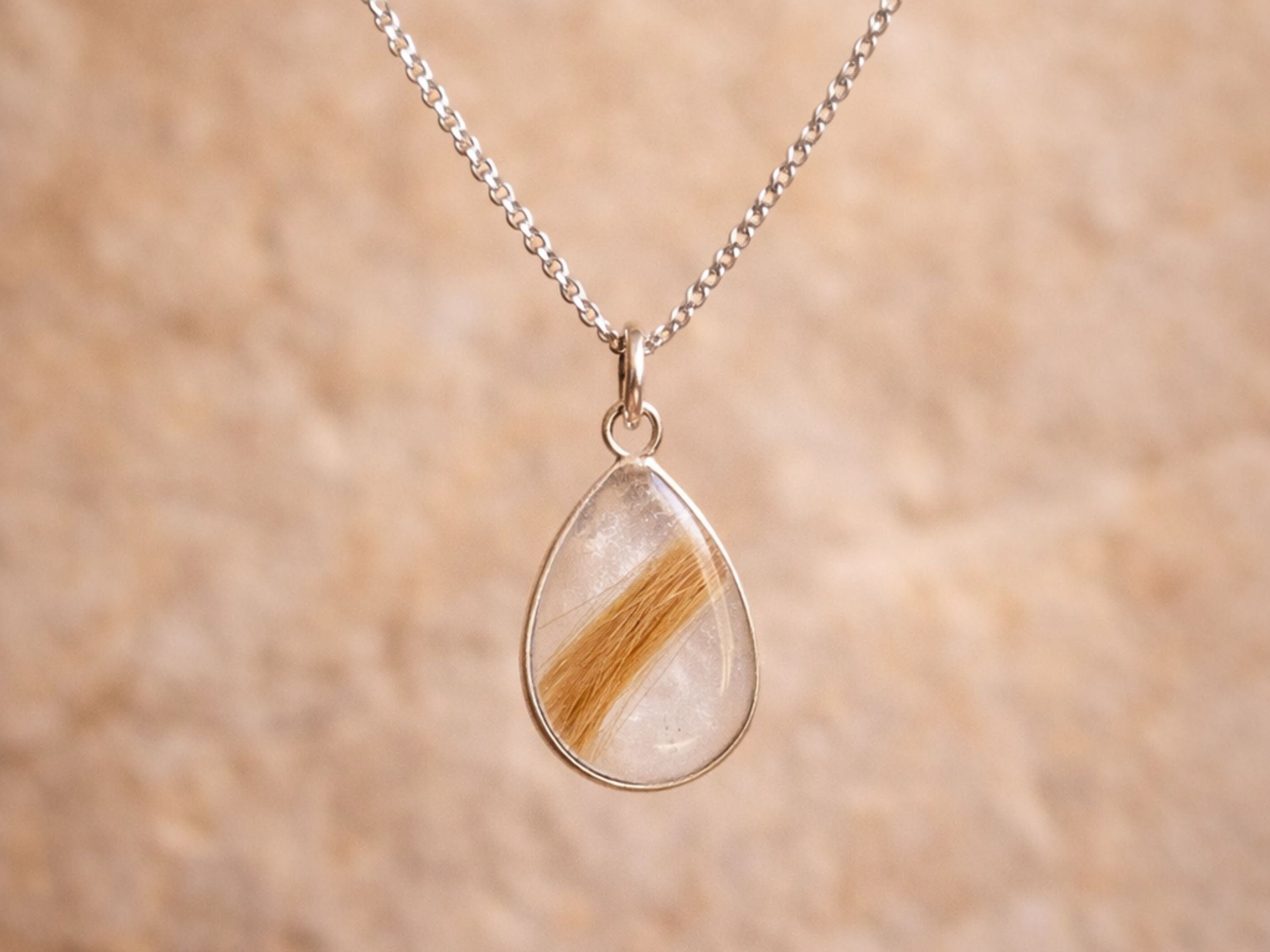 Teardrop Memorial Necklace