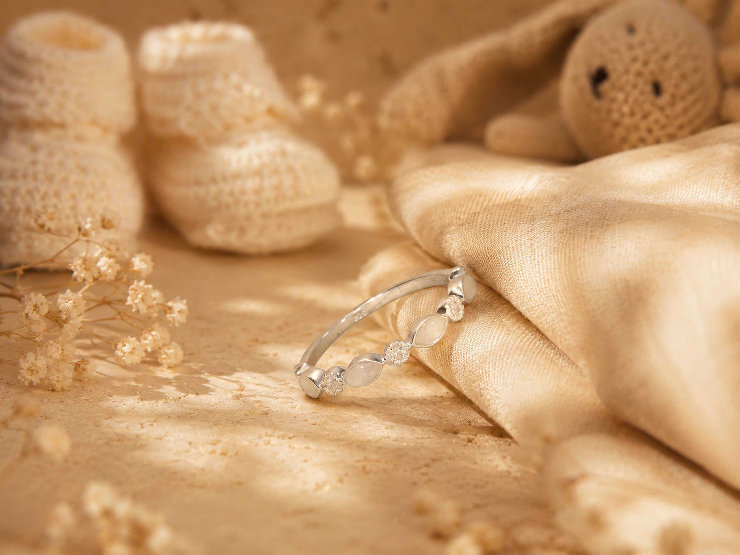 Eternity Breastmilk Ring